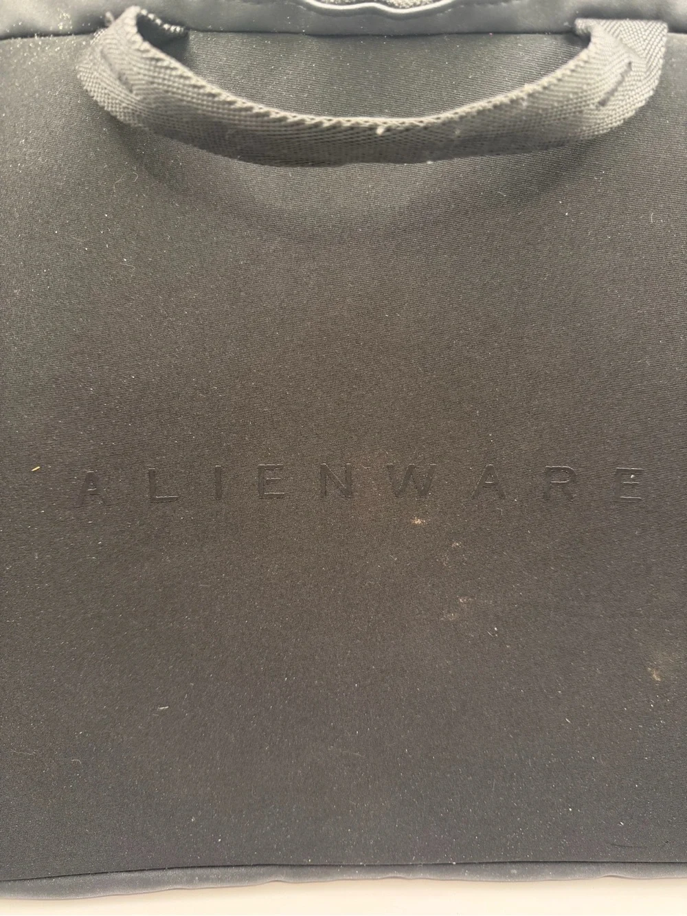 Alienware Black Neoprene Laptop Carrying Case Sleeve Briefcase 15” 17”